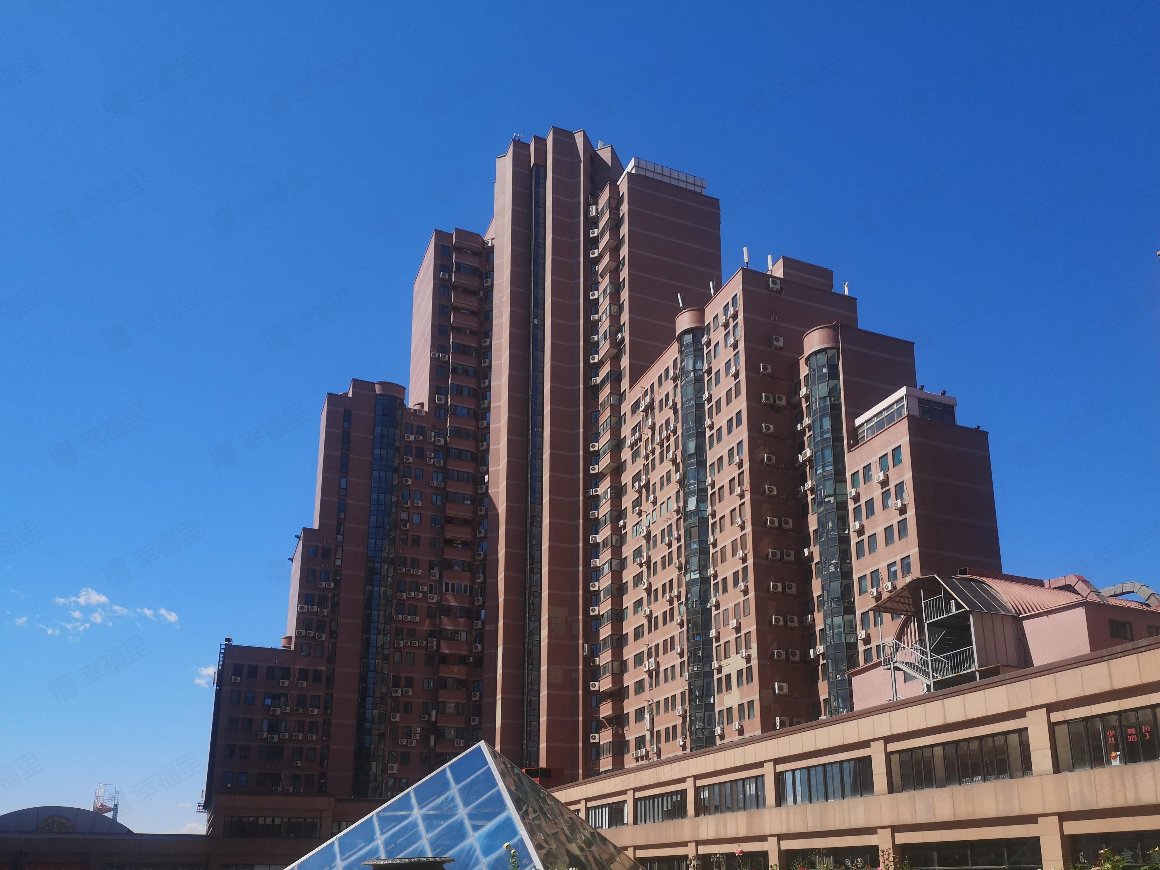 阳光广场小区效果图