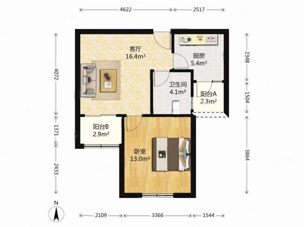 整租·永康城(星华园)