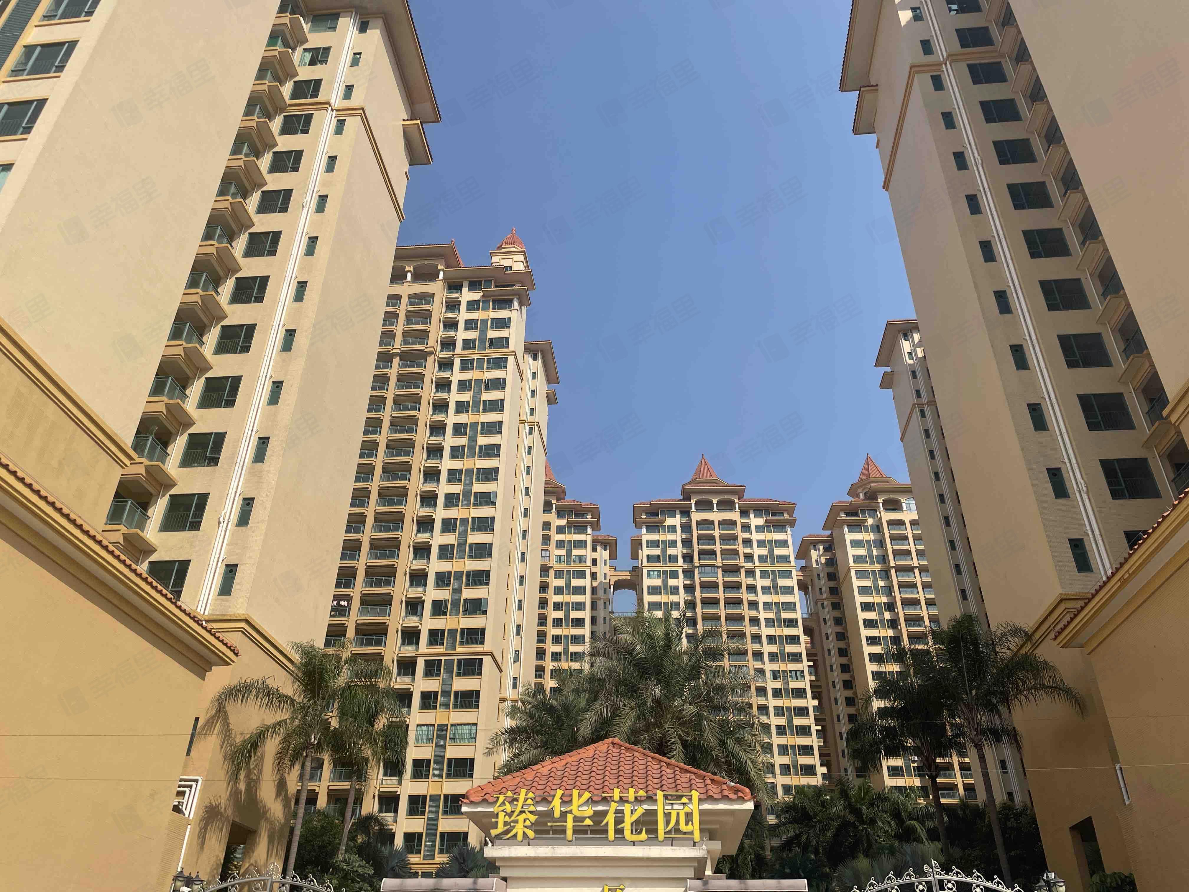 臻华花园小区效果图