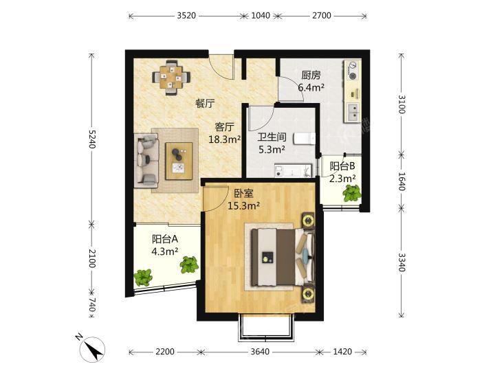 整租·金日世家