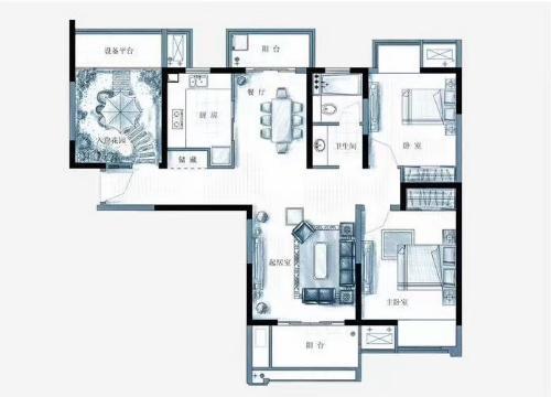 整租·三湘森林海尚(宝翔路)