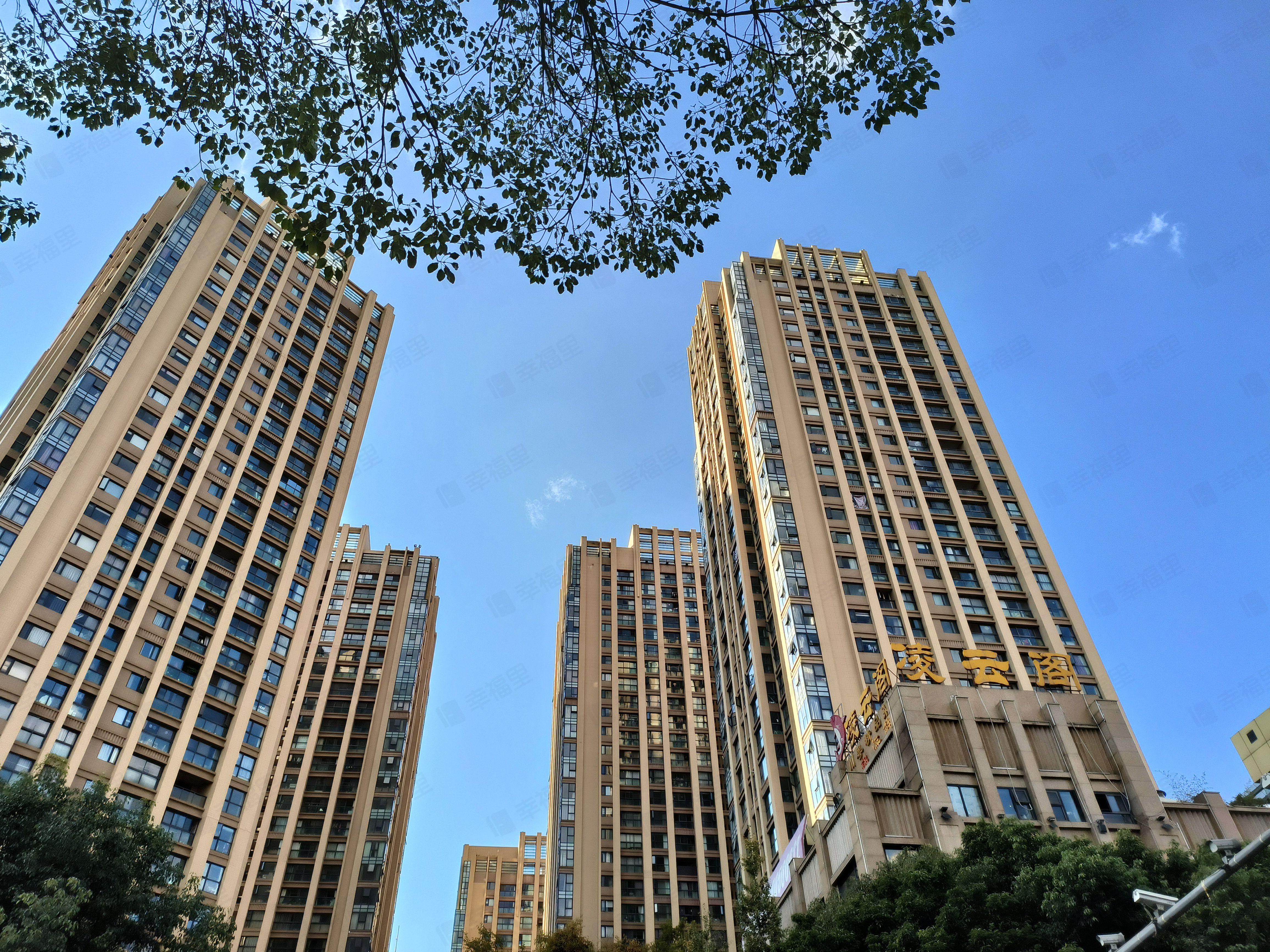 滨江俊园小区效果图