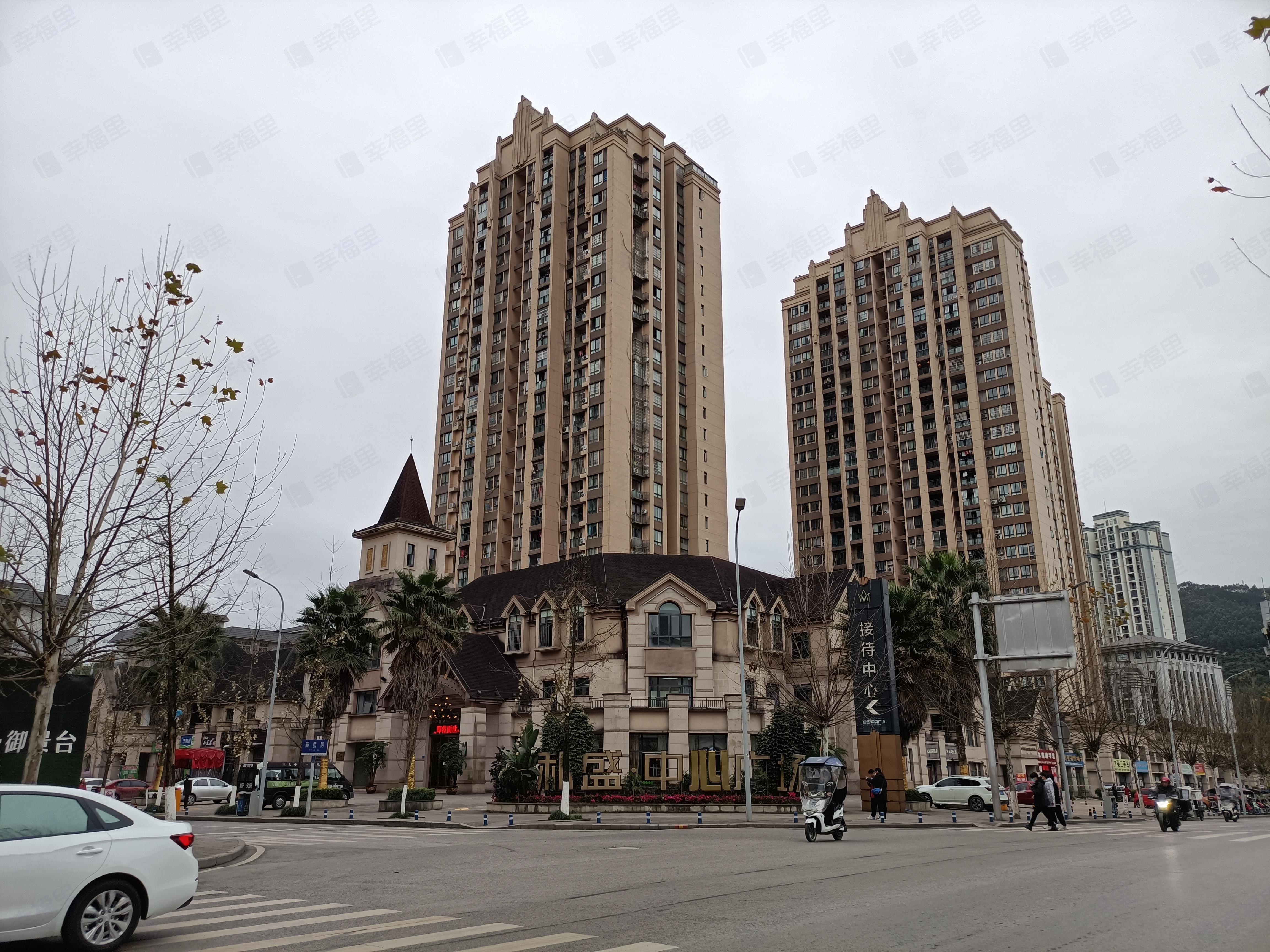 和盛中央广场小区效果图