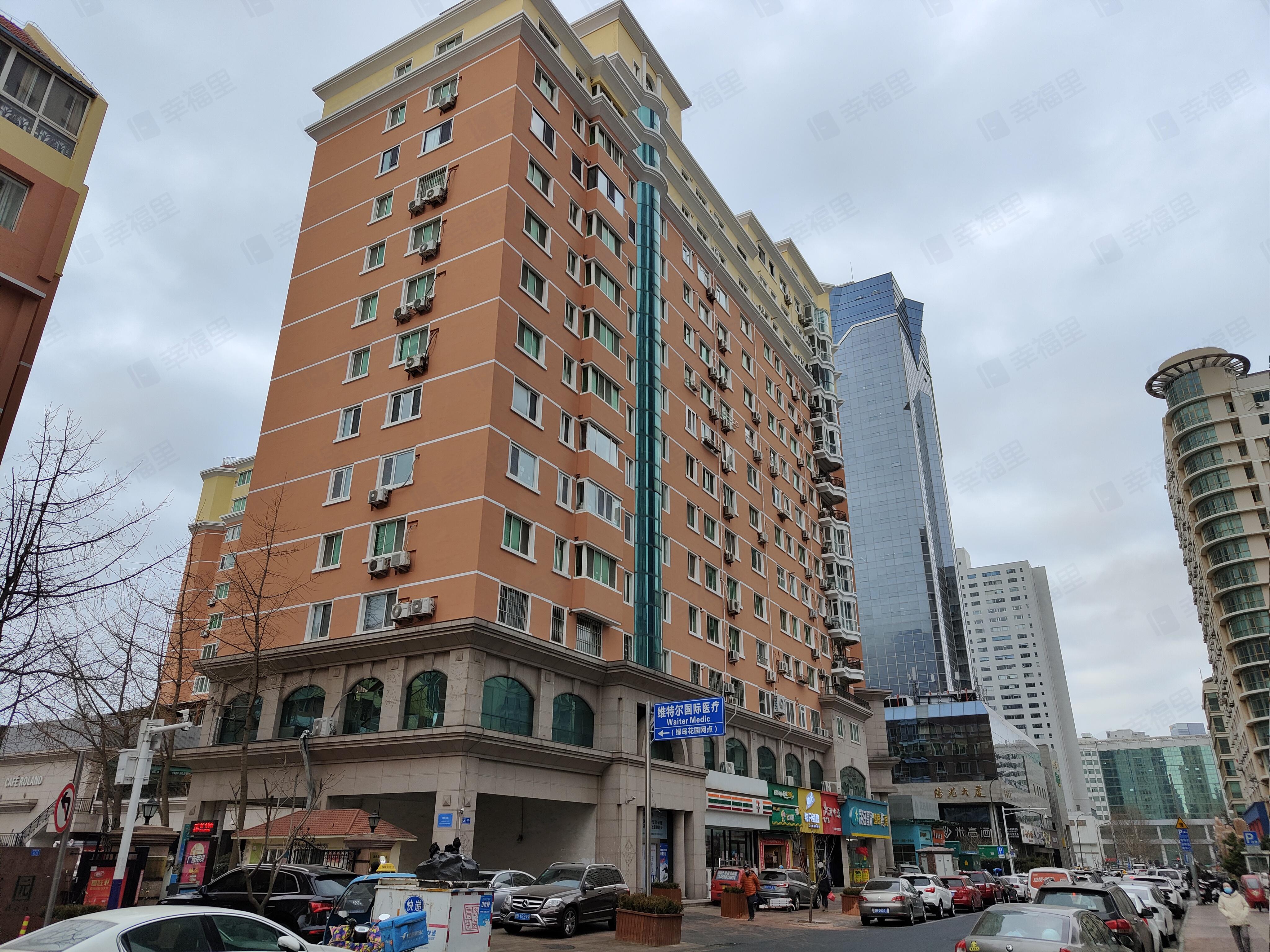 绿岛花园小区效果图