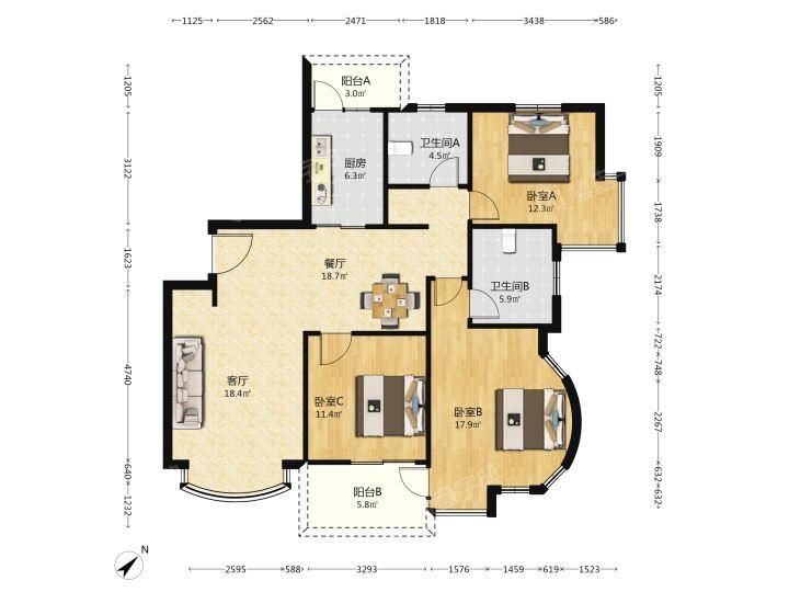 整租·东方金门花园