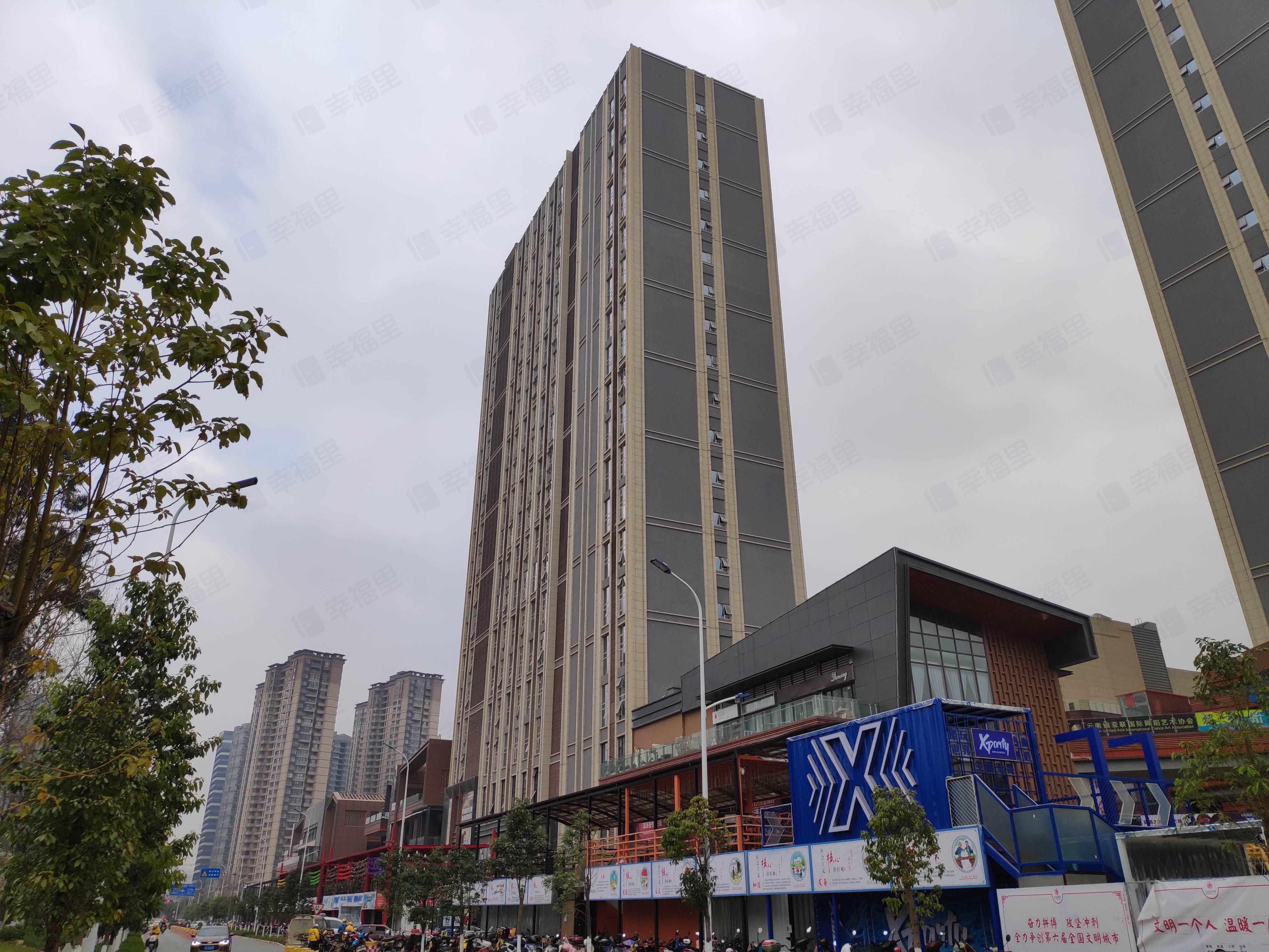 昆明新城吾悦广场小区效果图