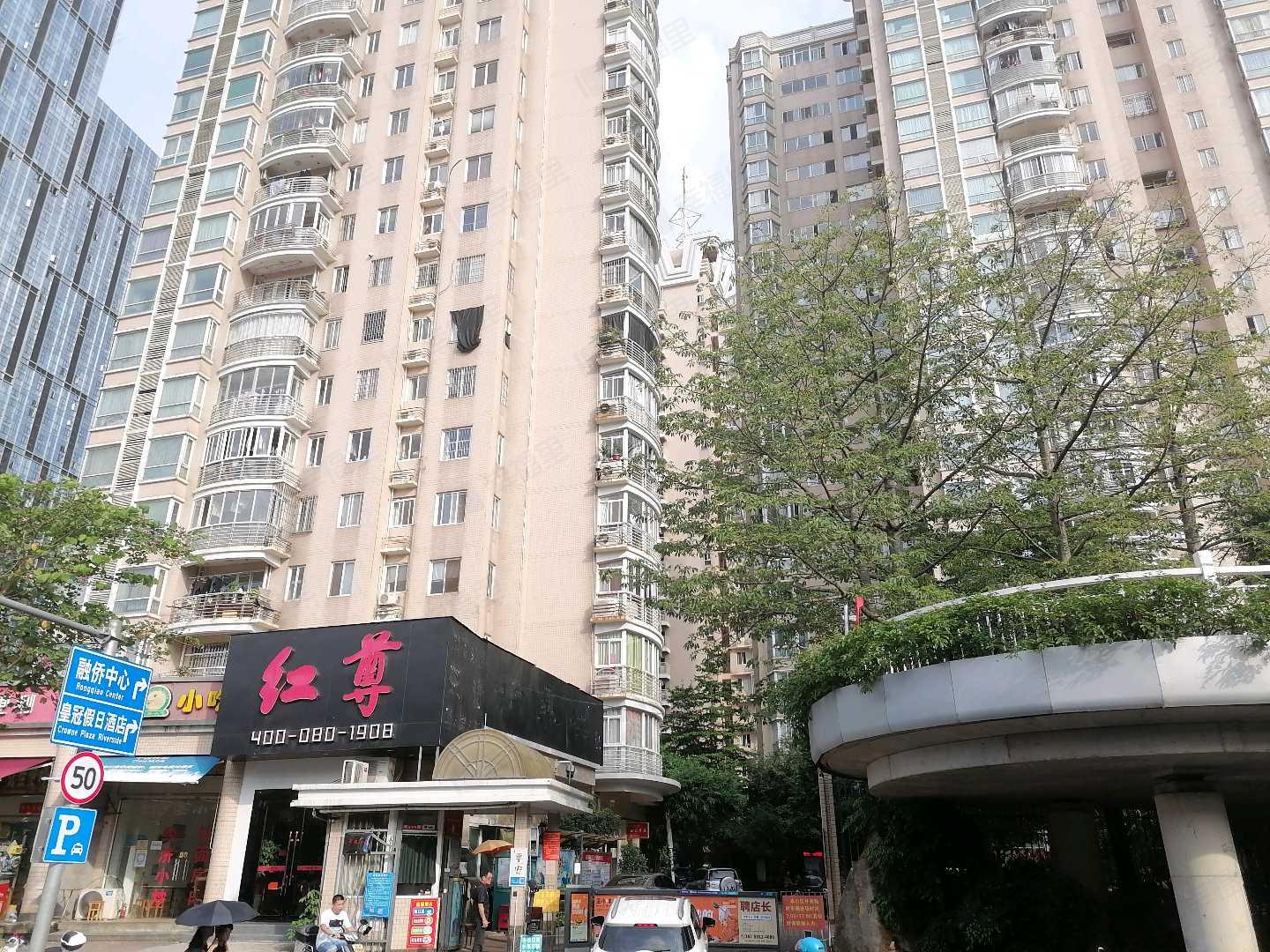 江岸名都小区效果图