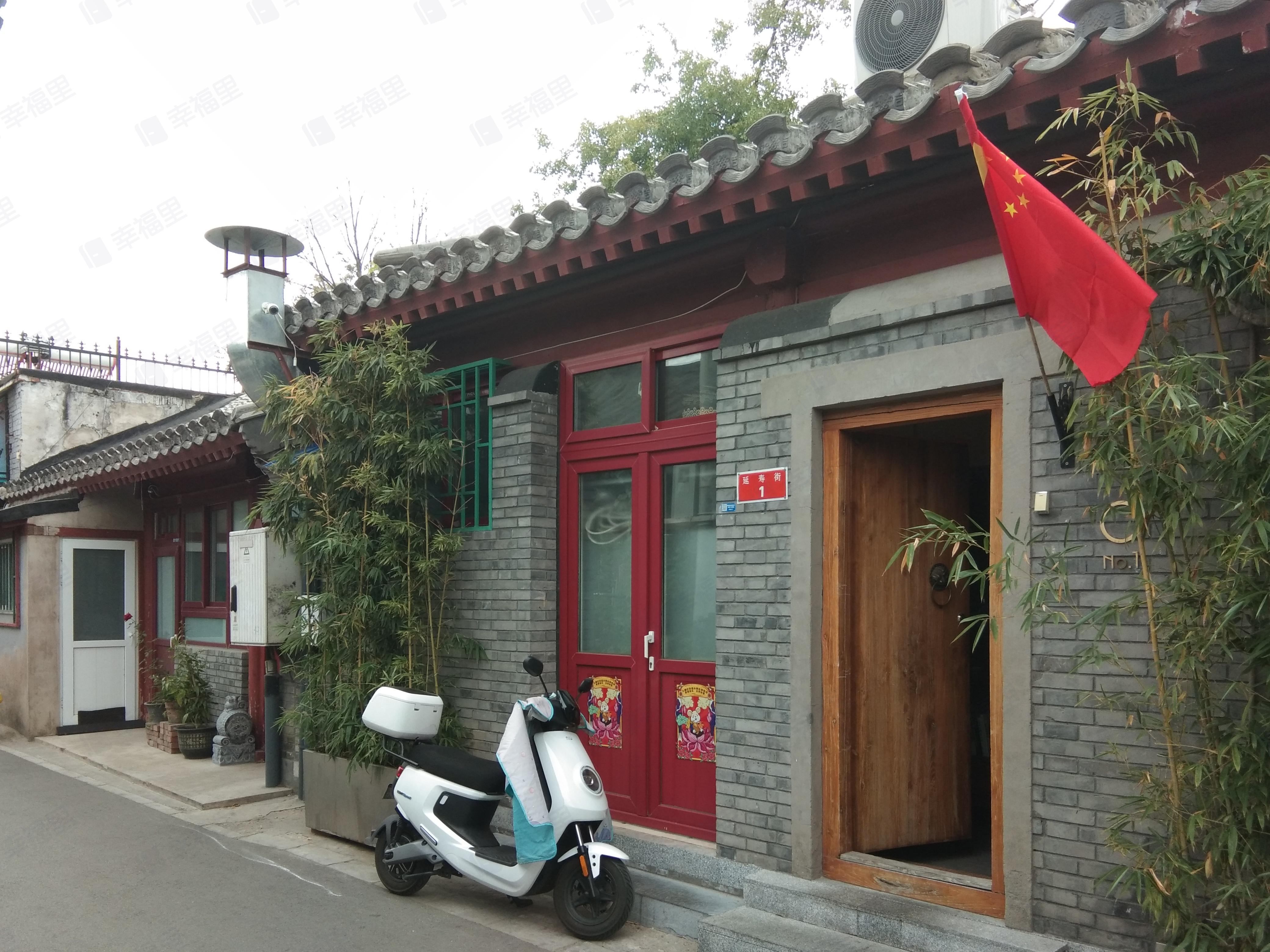 前门西河沿街小区效果图