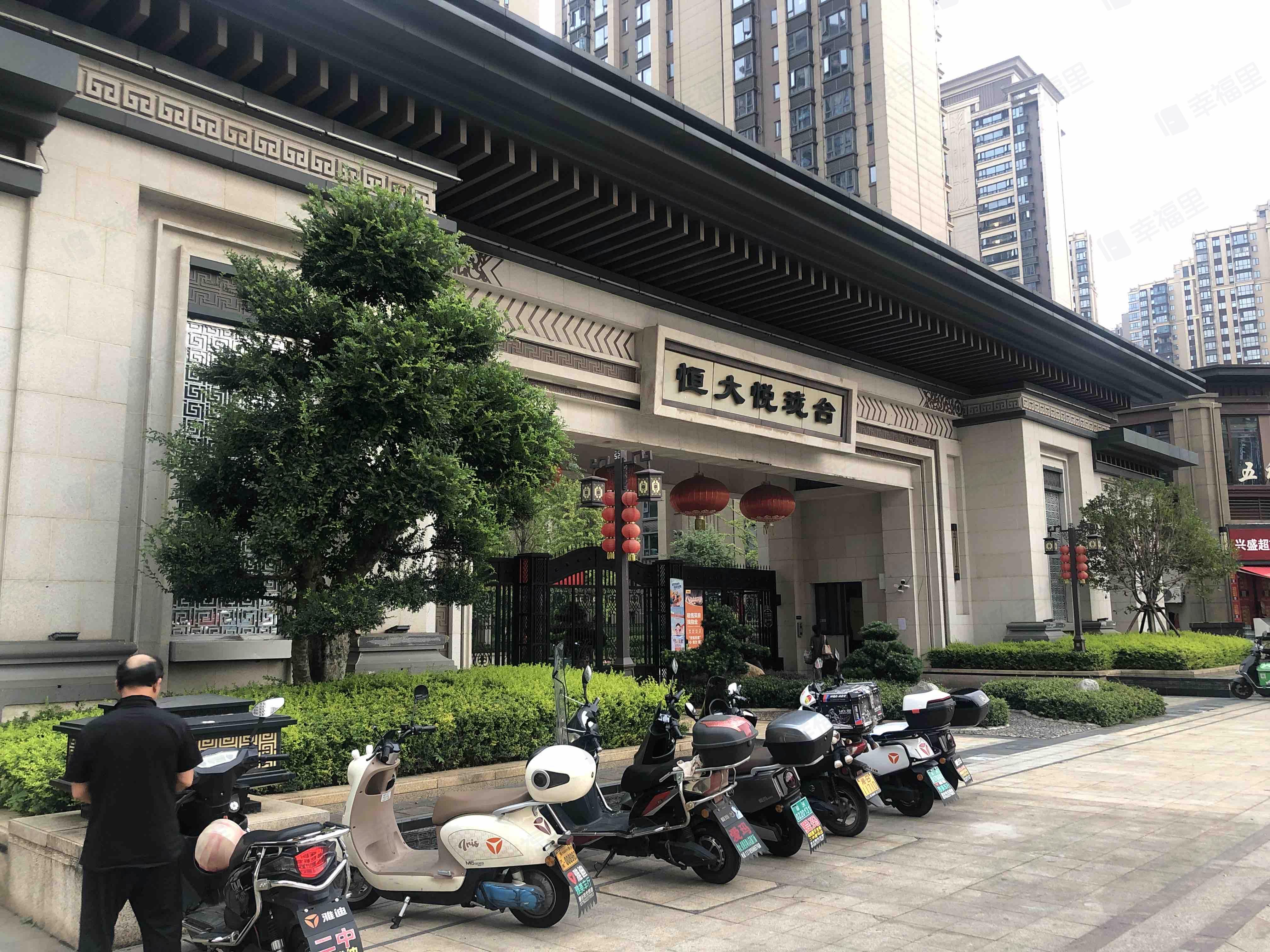 恒大悦珑台小区效果图