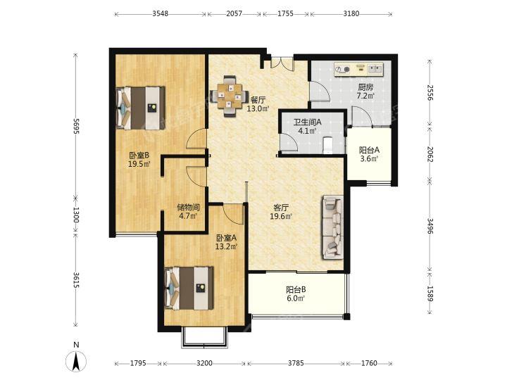整租·东方城市公寓