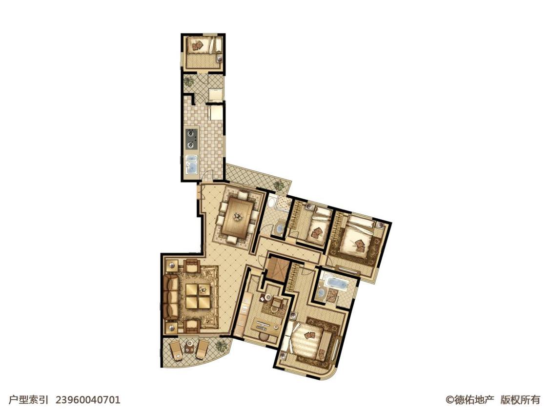 整租·仁恒滨江园