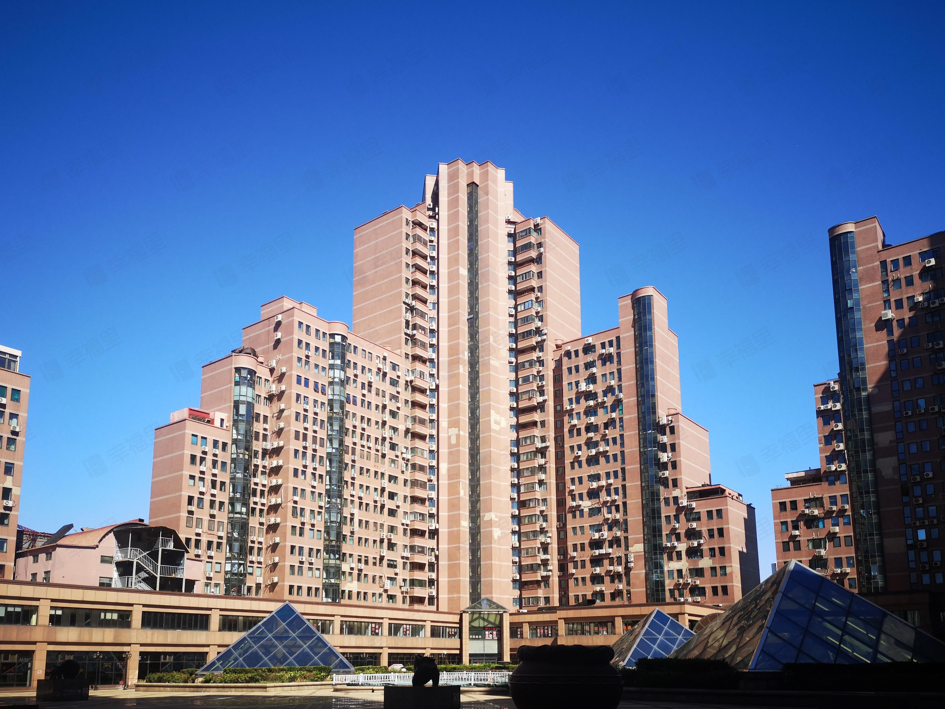 阳光广场小区效果图