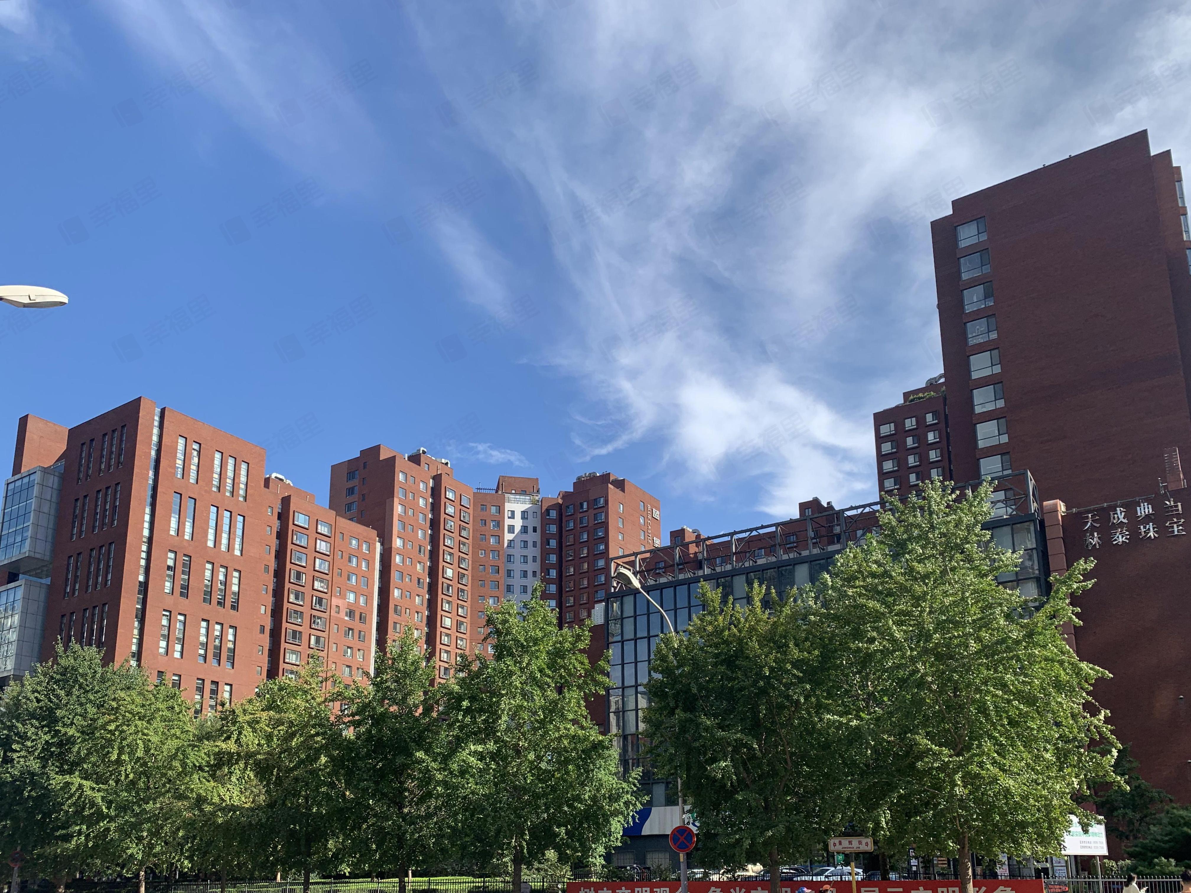 蓝堡国际公寓(南区)小区效果图