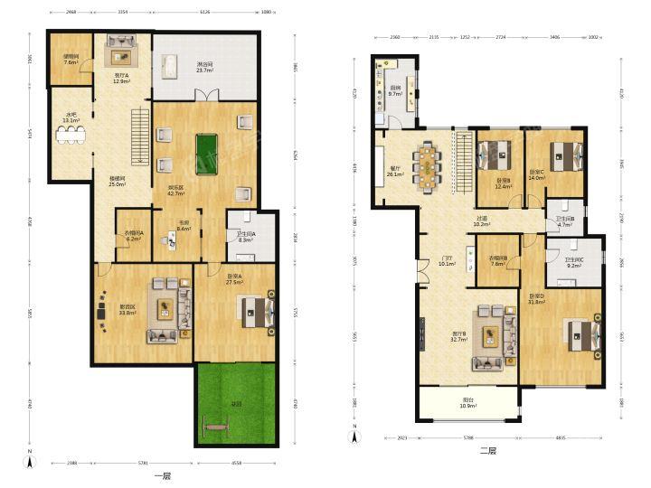 整租·中海紫御豪庭(一二期)