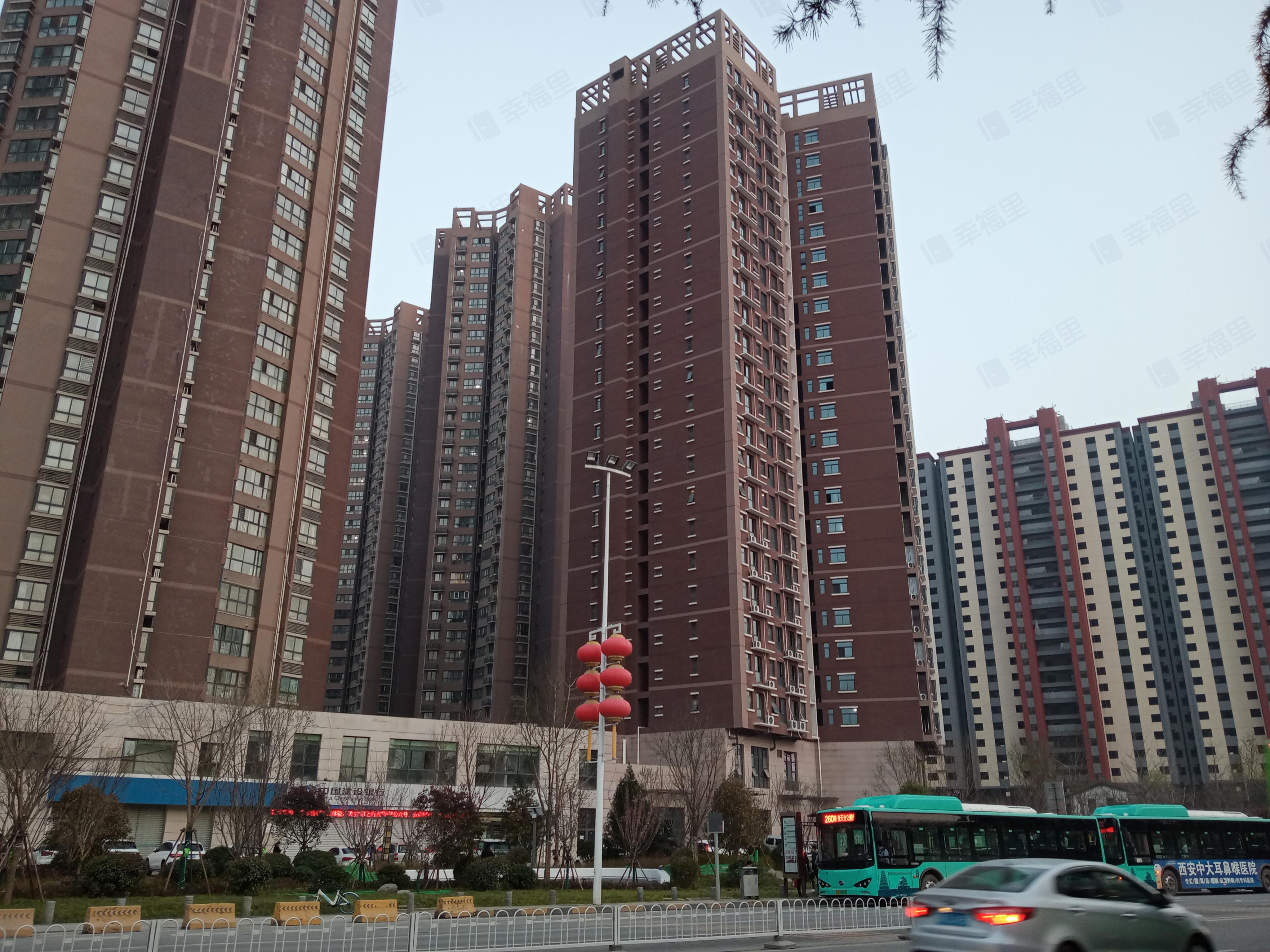 竹园阳光嘉苑小区效果图