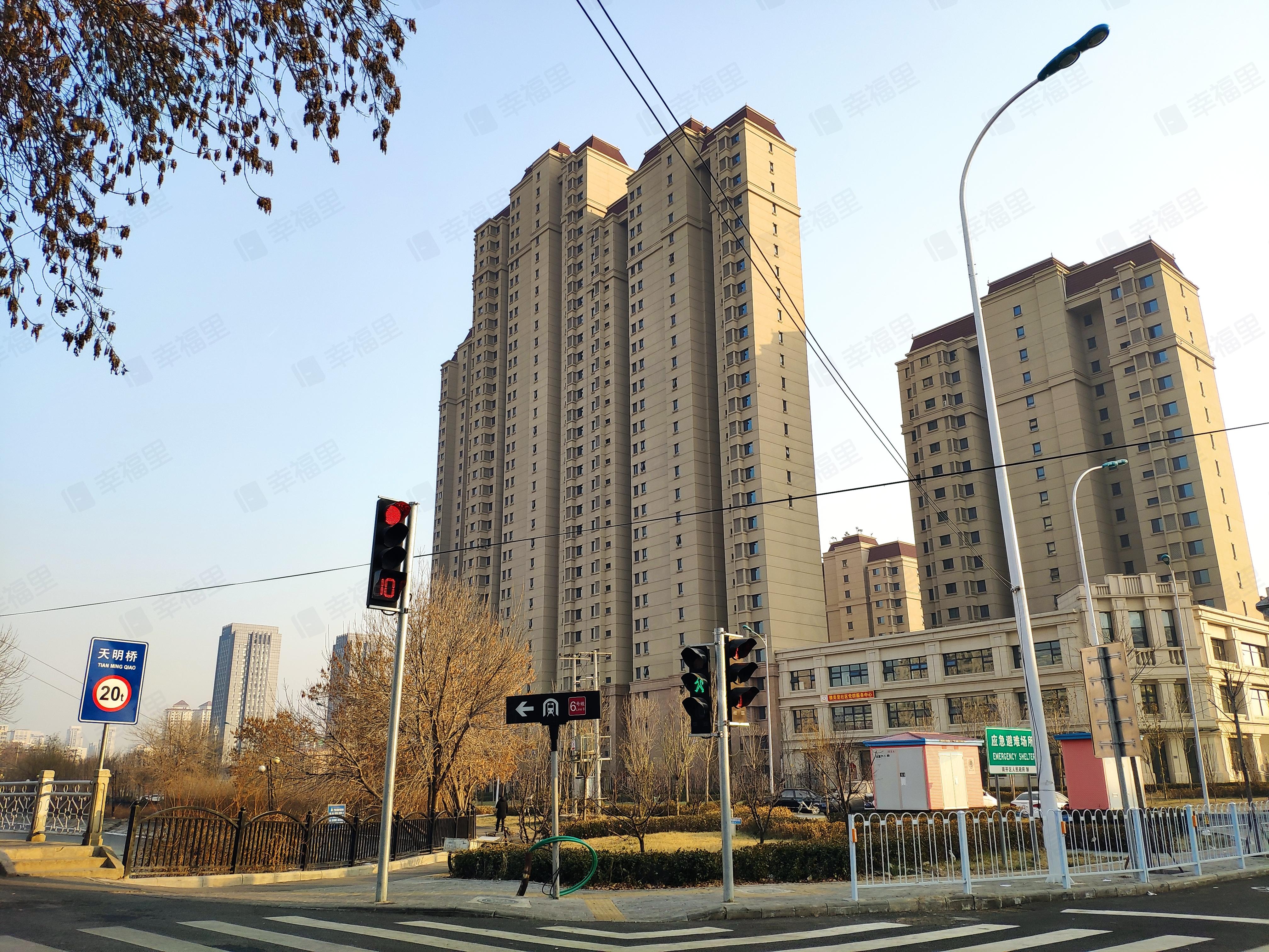 南开悦玺小区效果图