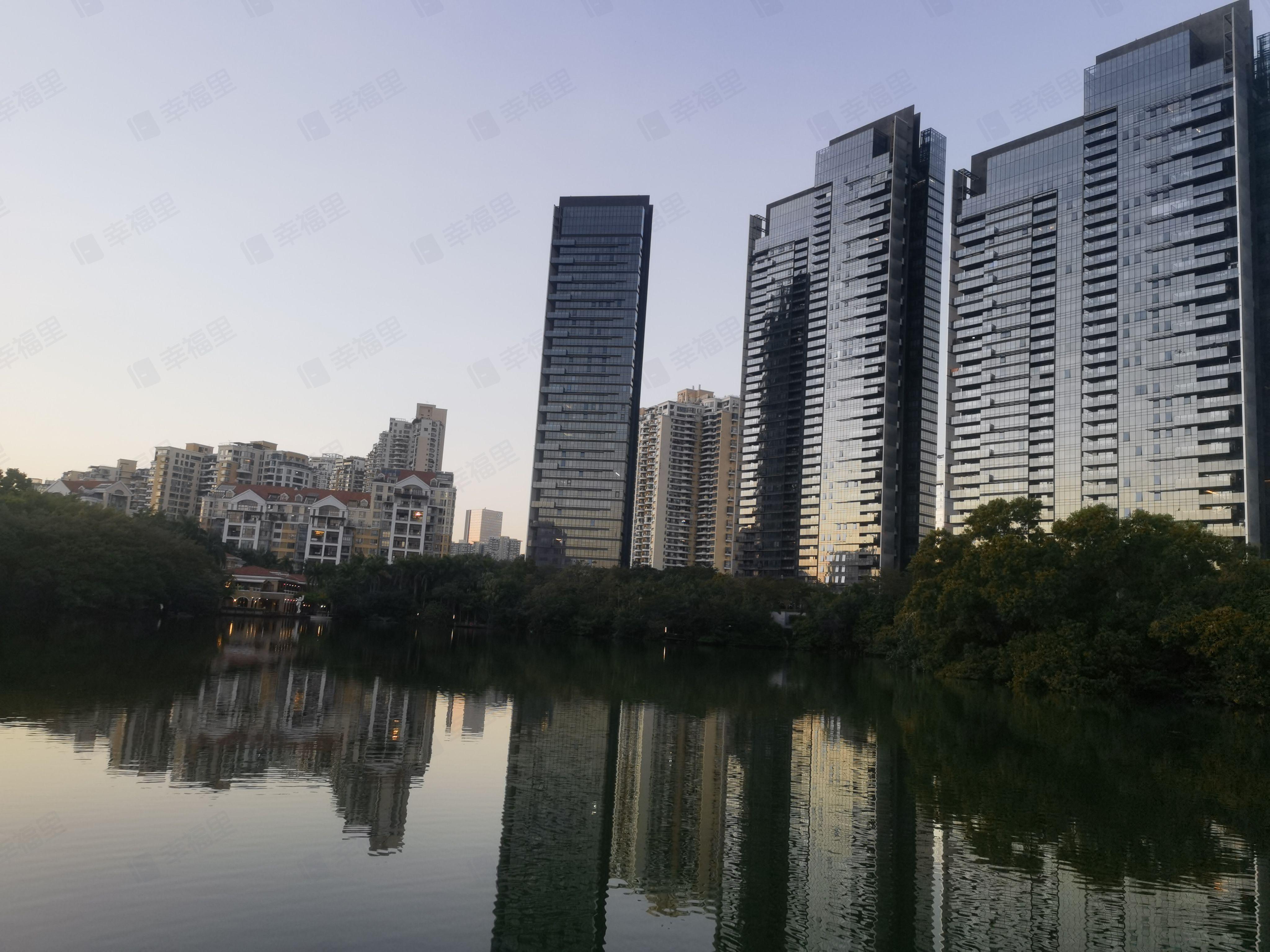 天鹅湖花园(一期)小区效果图