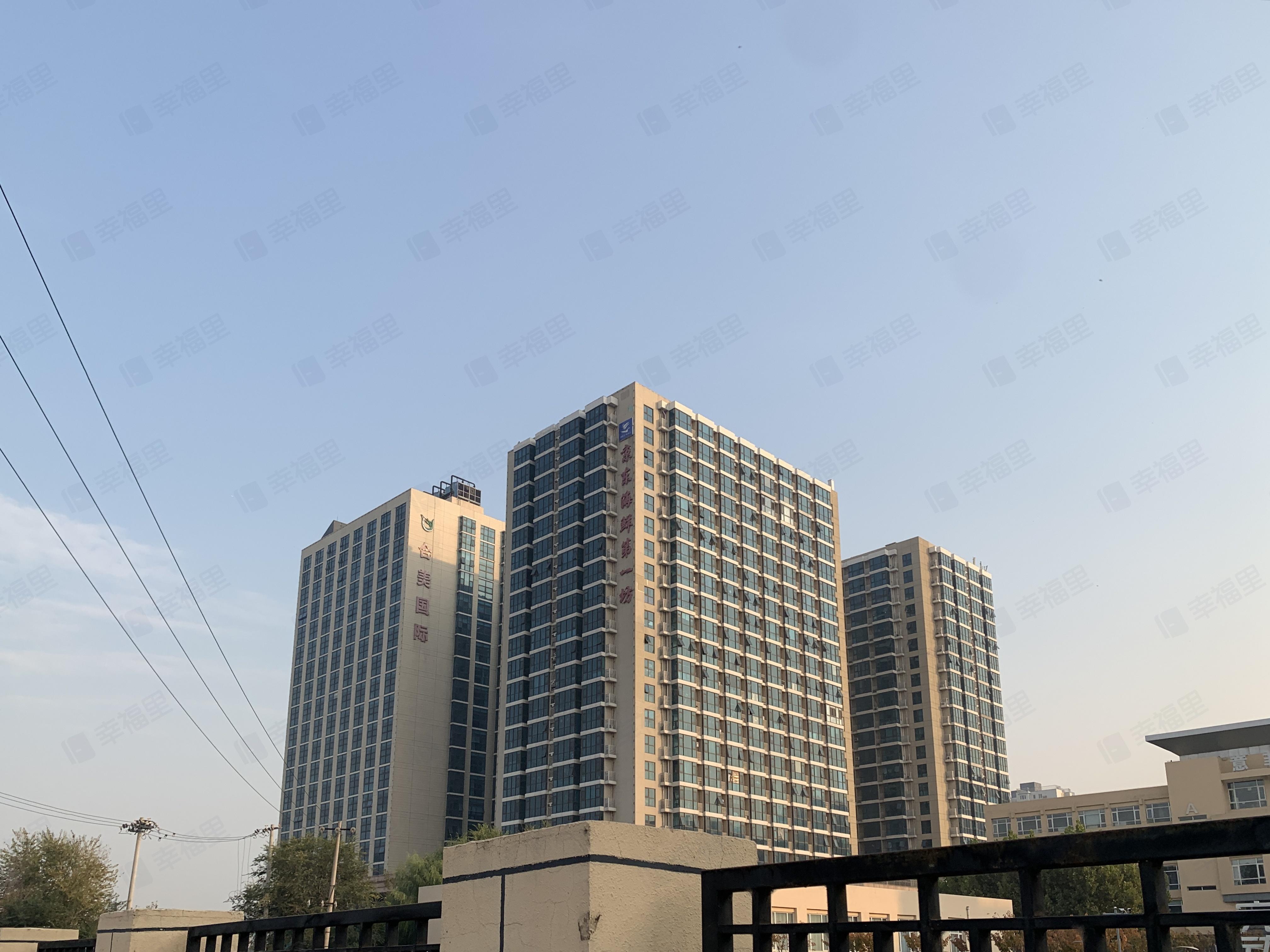 合美国际大厦小区效果图