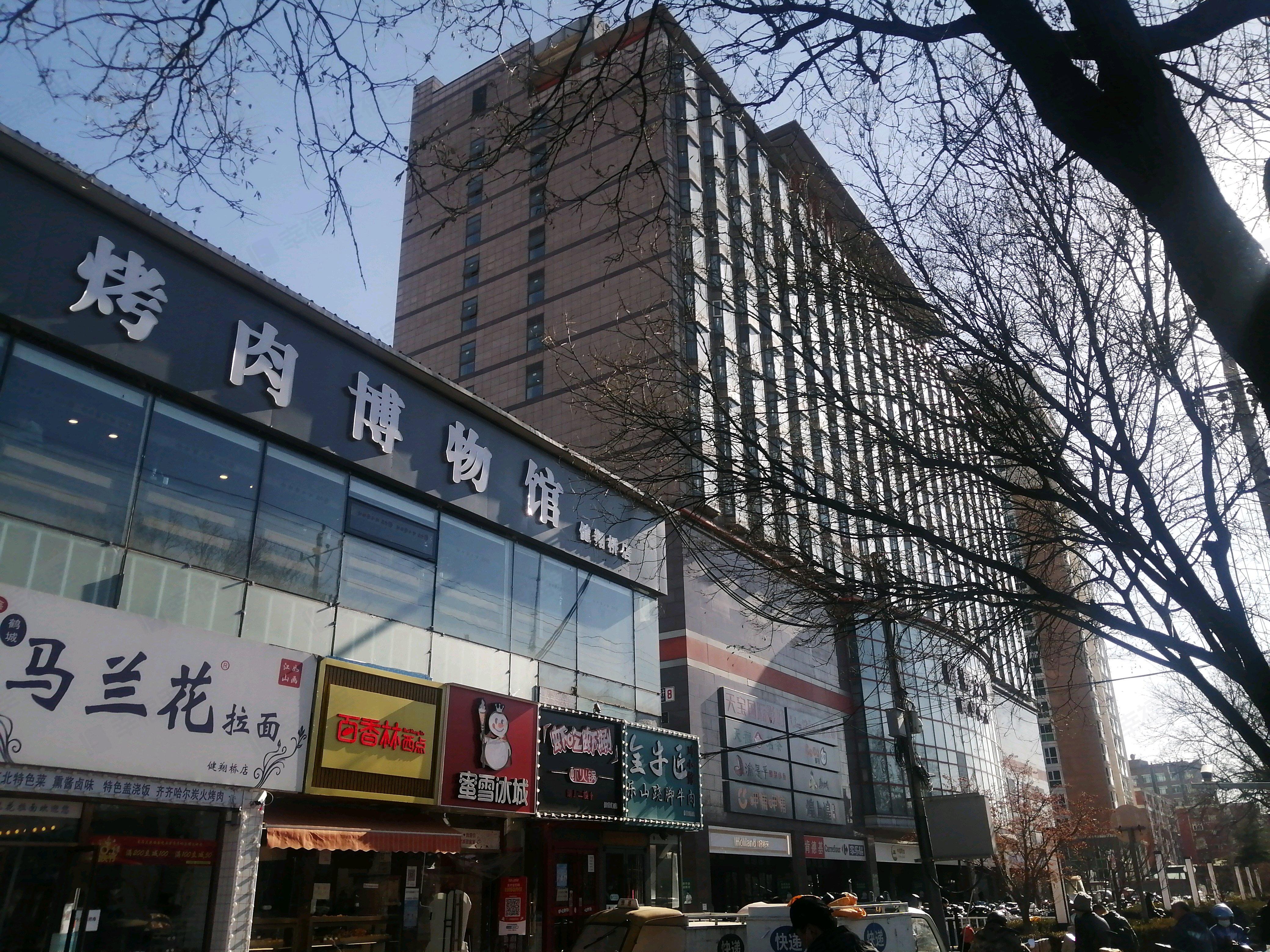 健翔国际公寓小区效果图