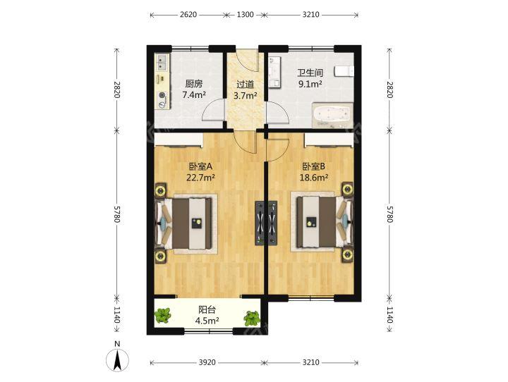 整租·宝林三村